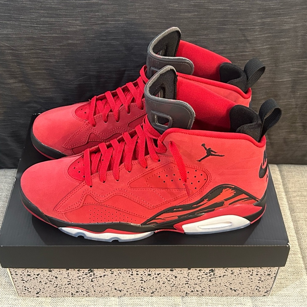 Jordan MVP Gym Red and Black Sneakers